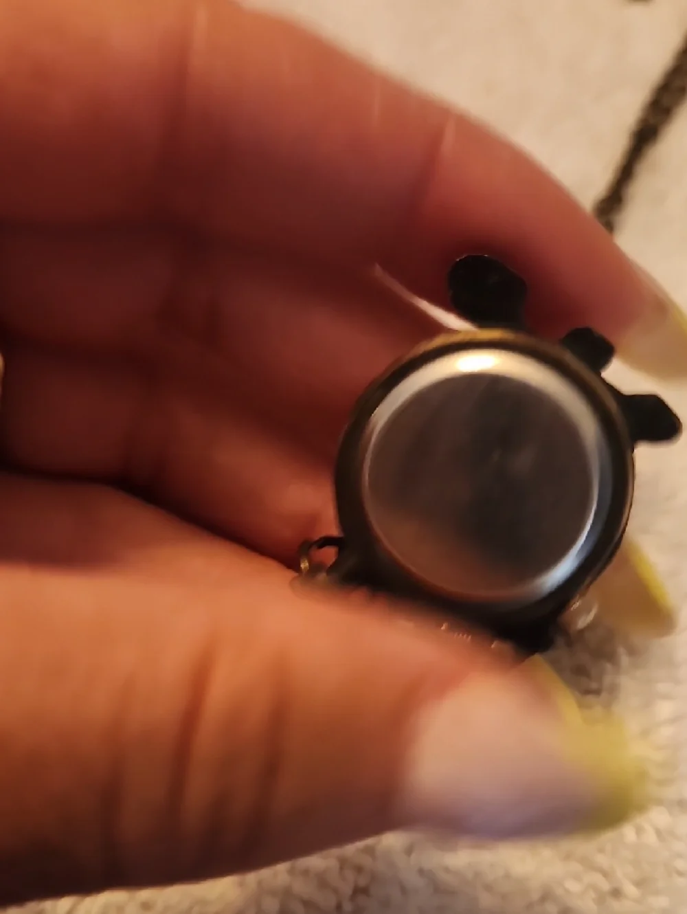 Vintage Style Cat Pendant Pocket Watch Necklace - Bronze